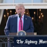 Trump sinais de uma abrangência abrangente de política doméstica.