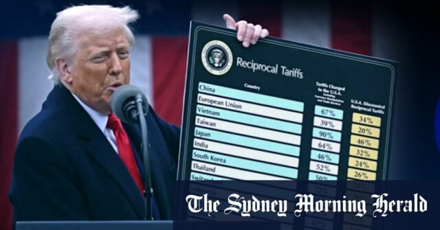 Trump sugere a linha do tempo para Tardfs em US $ 1,6 bilhão em exportações australianas

