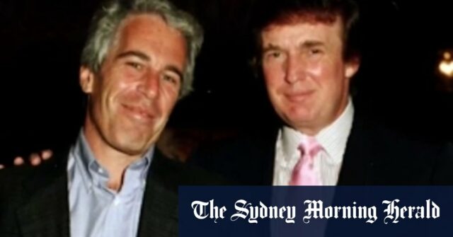 Trump vê o Wall Street Journal no relatório de Epstein

