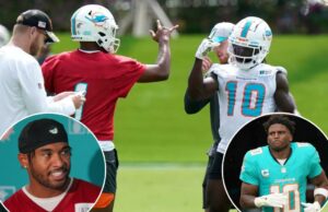 Tua Tavailoa revela onde Tyrek Hill fica com golfinhos após comentários misteriosos Tua Tavailoa revela onde Tyrek Hill fica com golfinhos após comentários misteriosos