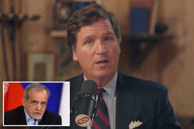 Tucker Carlson pretendia emitir uma entrevista com o presidente do Irã

