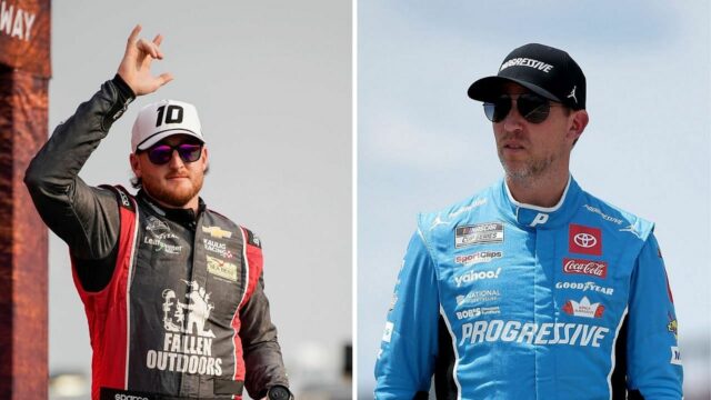 TY DILLON (10) Explicação para Grant Park 165 em Chicago Street Race - Fonte: Imagn