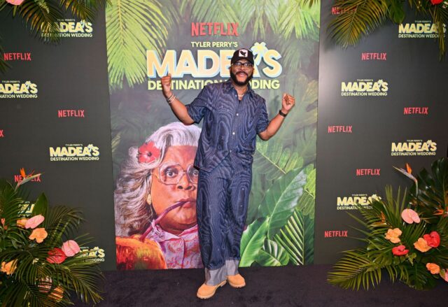 Casamento -alvo de Madea (foto através da Netflix)