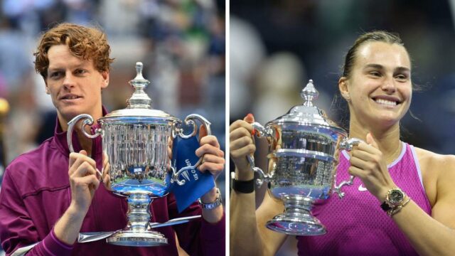 US Open 2025: Proteção do Campeonato Sinner, listas de entrada de chumbo em Sabalenka

