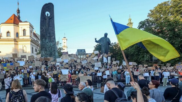 Ucrânia vê extensos protestos contra faturas que enfraquecem as agências anti -corrupção

