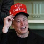 Um Remettram Trumm Musk Fed Brens Tesla Investors, ações da empresa EV Tumble 7%
