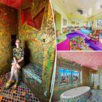 Um apartamento de artista caleidoscópico em Nova York retornou à venda com uma redução de preço em US $ 2 milhões - e este é um ótimo show de cores