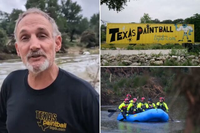 Um homem e um juramento para manter as atividades no Texas, apesar da "pior inundação" por 20 anos

