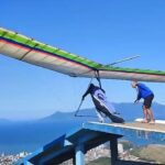 Marcelo Arboz Diniz, 54, acabara de lançar da popular rampa de Morro Santo Antonio em Caraguatuba no domingo, 13 de julho, quando o desastre ocorreu