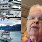 Um professor aposentado se muda para um navio de cruzeiro para uma viagem de 15 anos, afirma que é mais barato do que morar na Califórnia