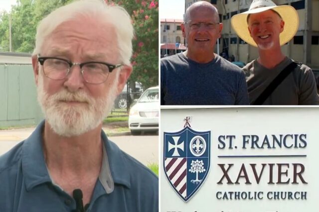 Um professor de música católica na Louisiana diminuiu a velocidade quando o pai descobriu o obituário do marido falecido

