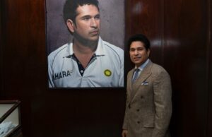 Um retrato de Sachin Tendulkar revelou ao Senhor antes do terceiro teste entre a Índia e a Inglaterra Um retrato de Sachin Tendulkar revelou ao Senhor antes do terceiro teste entre a Índia e a Inglaterra