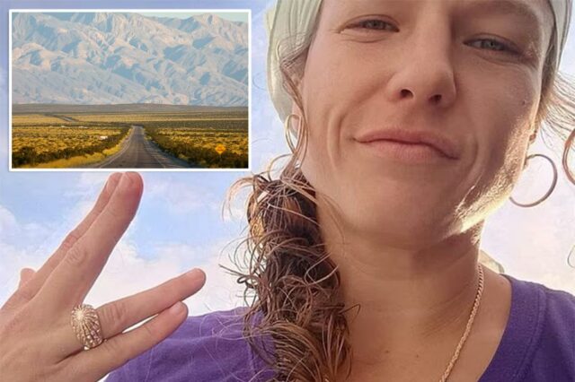 Uma mulher da Carolina do Norte Kelsey Pittman encontrou vivos nove meses depois de desaparecer perto do Vale da Morte

