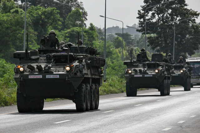 Us Alley Tailand Warfly com os próximos chineses apoiados

