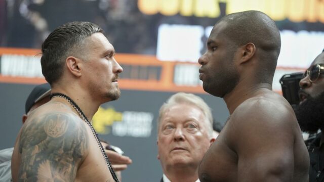 Usyk vs Dubois 2 - da Ucrânia a Wembley, lutas pesadas atrai veteranos de milhares de milhas

