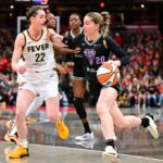 Valquírias Grosseltle Indiana, Caitlin Clark na grande vitória da estrada