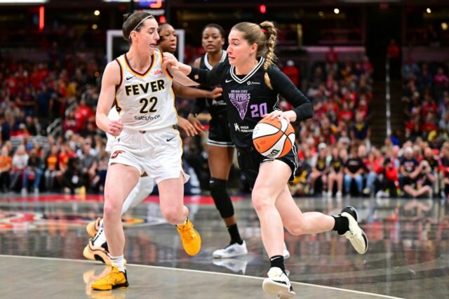 Valquírias Grosseltle Indiana, Caitlin Clark na grande vitória da estrada

