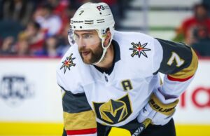Vegas de Alex Pietrangelo Afasta -se da neve por razões de saúde NHL: Vegas Golden Nights em Calgary Flames