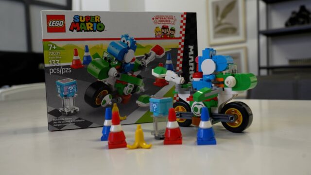 Veja isto: essas escalas de tartaruga de mario kart lego me dão vida

