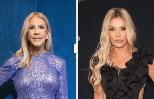 Vicki Gunvalson afirma que contratou um parasita como Brandi Glanville Brandi Glanville diz que os parasitas do rosto desfiguraram o 70K para consertar 328