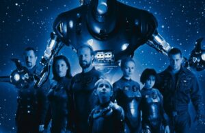 Vídeo de seta do estilo moderno ‘Lost in Space’ justifica trailers em frente ao 4K UHD Editions Exclusive Jogando