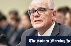 Vire o estaleiro Aukus na base naval conjunta com os EUA, Morrison pede O barco de classe do USS North Dakota, da Virgínia, na classe Austrália, não adquiriu sob Aukus.