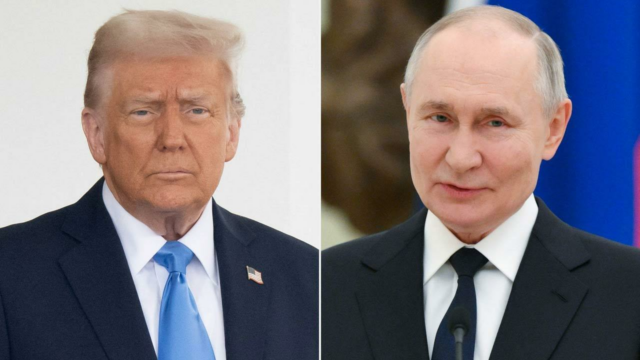 Vladimir Putin e Donald Trump instalam telefone neste ano


