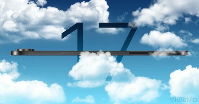 Aqui está o que é esperado que o iPhone 17 Air deve estar, com a barra da câmera | Render 9to5mac