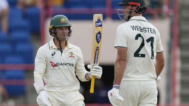 WI vs AUS, 2º teste: Carey, Webster Salvage Primeiro dia para a Austrália, até que o melhor das melhores linhas continue

