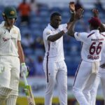 WI vs AUS Live Score, Dia 3 2 Teste: Lyon, verde no vinco; A Austrália lidera com 45 pistas contra a Índia Ocidental