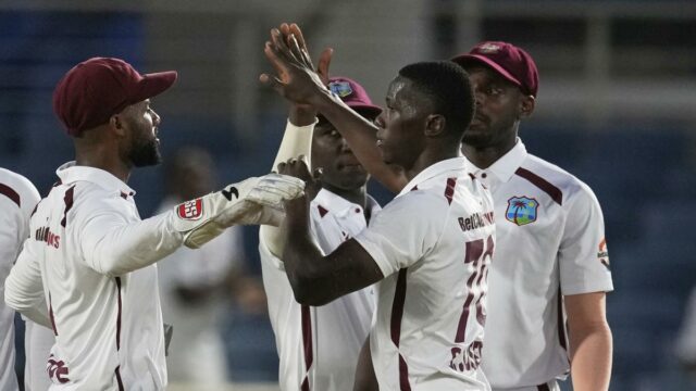 WI vs Aus, 3º teste: a Austrália tropeça para 99-6, enquanto Joseph lidera a luta das Índias Ocidentais no dia 2

