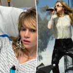 Waterhouse Bitch revela que ela foi hospitalizada devido a uma hérnia de usar calças apertadas