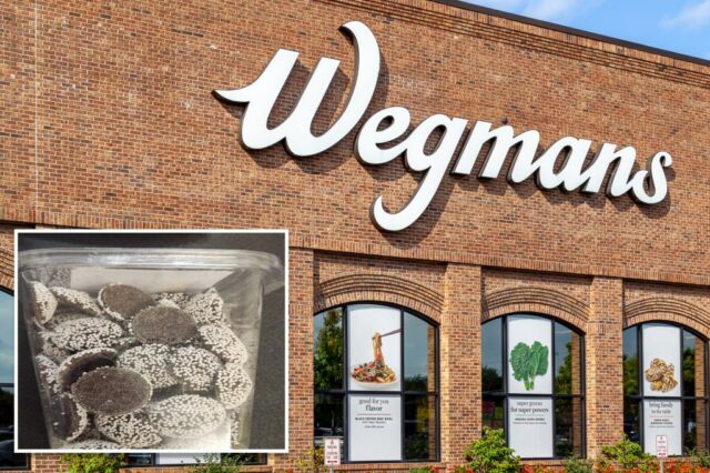 O supermercado Wegman do lado de fora em Buffalo, Nova York.