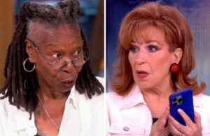 Whoopi Goldberg Card Joy Behara por retirar o telefone “Visualização”: “Por que seu telefone está aqui?!” Whoopi Goldberg Card Joy Behara por retirar o telefone "Visualização": "Por que seu telefone está aqui?!"