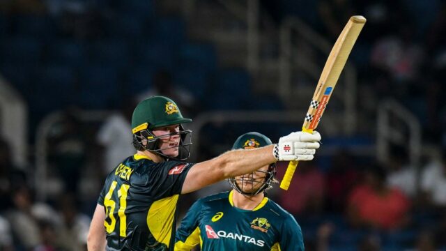 Wi vs Aus: Owen brilha na estréia quando a Austrália venceu o oeste da Índia de três kalitki no primeiro T20i

