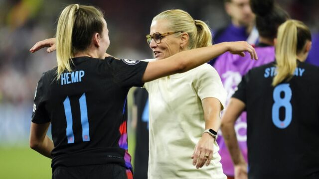 Wiegman: Inglaterra correu até o final do euro como um "filme"

