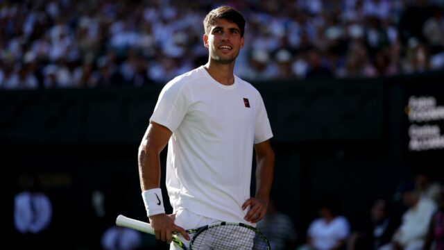 Wimbledon 2025: A pressão central deixa as doações do nervo alcazra para abrir

