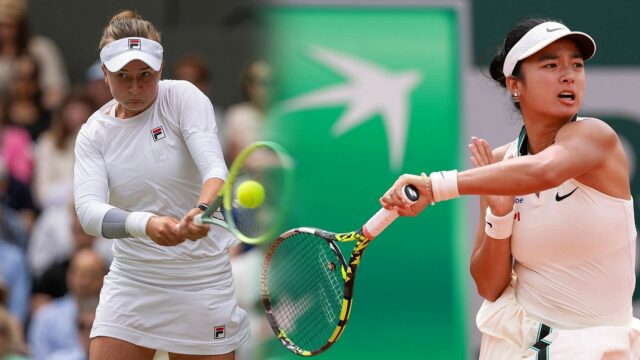 Wimbledon em 2025 Barbora Krejcikova. (Foto: Getty)