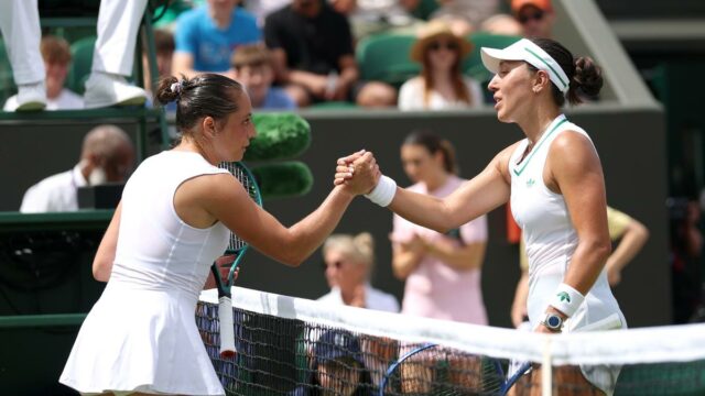 Wimbledon 2025: Elisabetta cocuarttto atordoa a linha em um grande distúrbio

