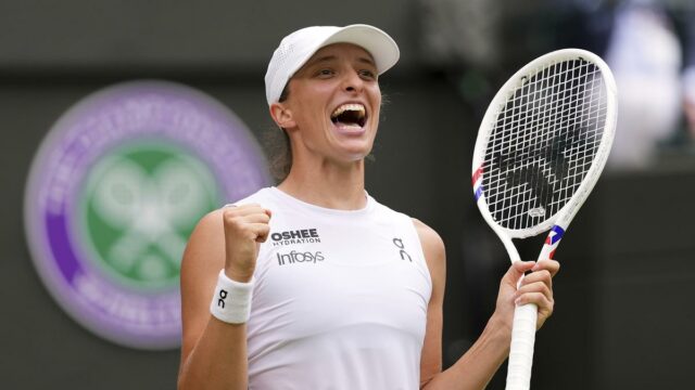 Wimbledon 2025: IGA Swiatek venceu Ludmila Samsovanna para chegar às semifinais pela primeira vez

