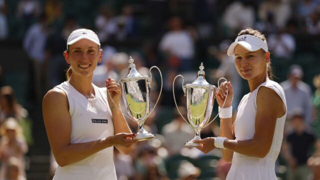 Wimbledon 2025: Kudermetova e Mertens ganham o título de casais para mulheres

