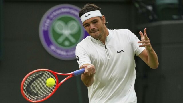 Wimbledon 2025: Taylor Fritz chega às quartas de final quando Jordan Thompson desiste da lesão

