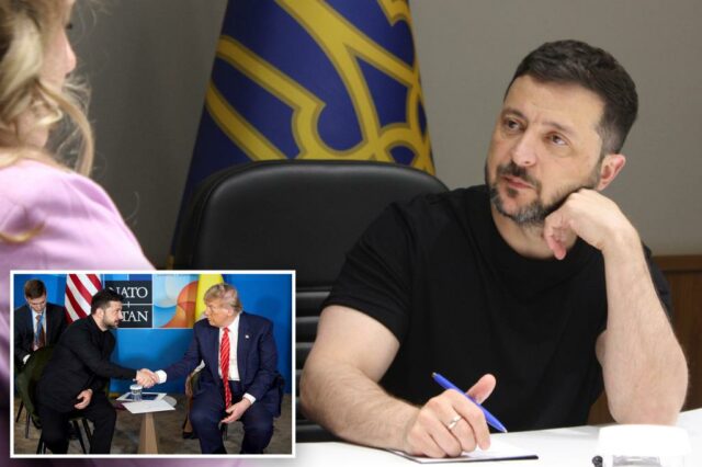 Zelensky discute as semelhanças entre ele e Trump: "Somos a escolha do nosso povo"


