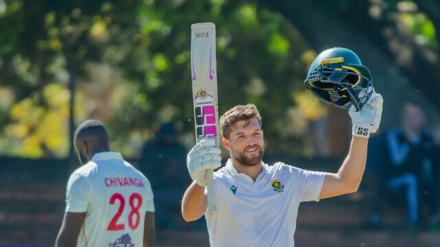 Zim vs SA, 2 Teste: Wyan Mulder passa um tiro a 400 para Lara para iniciar um boliche do Zimbábue duas vezes

