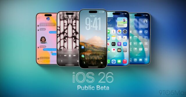 iOS 26 beta pública