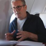 Sir Keir Starmer está em desacordo com Donald Trump sobre a associação ucraniana da OTAN enquanto ele Jets para Washington DC para conversas com o presidente dos EUA