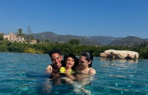 É Jessie J, 37, desfrutou de um feriado em família encharcado de sol em Maiorca com seu filho Sky e o namorado Chanan Safir Colman, 41, depois de passar por uma mastectomia em meio a sua batalha de câncer de mama