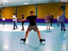 O Shayan Khosravanifarahani, de San Ramon, patins no Golden Skate em San Ramon, Califórnia, na quarta -feira, 13 de agosto de 2025. (NHAT V. Meyer/Bay Area News Group)