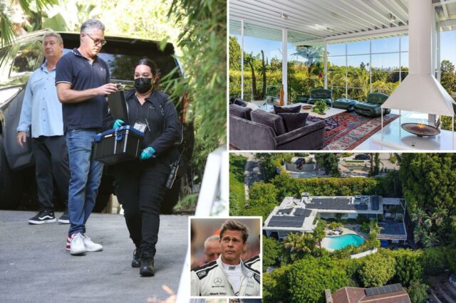 4 preso por invadir a casa de Brad Pitt

