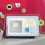Mídia -elementos de controle no hub do ninho do Google